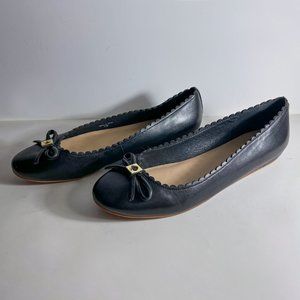 Kate Spade flat black shoes. New.